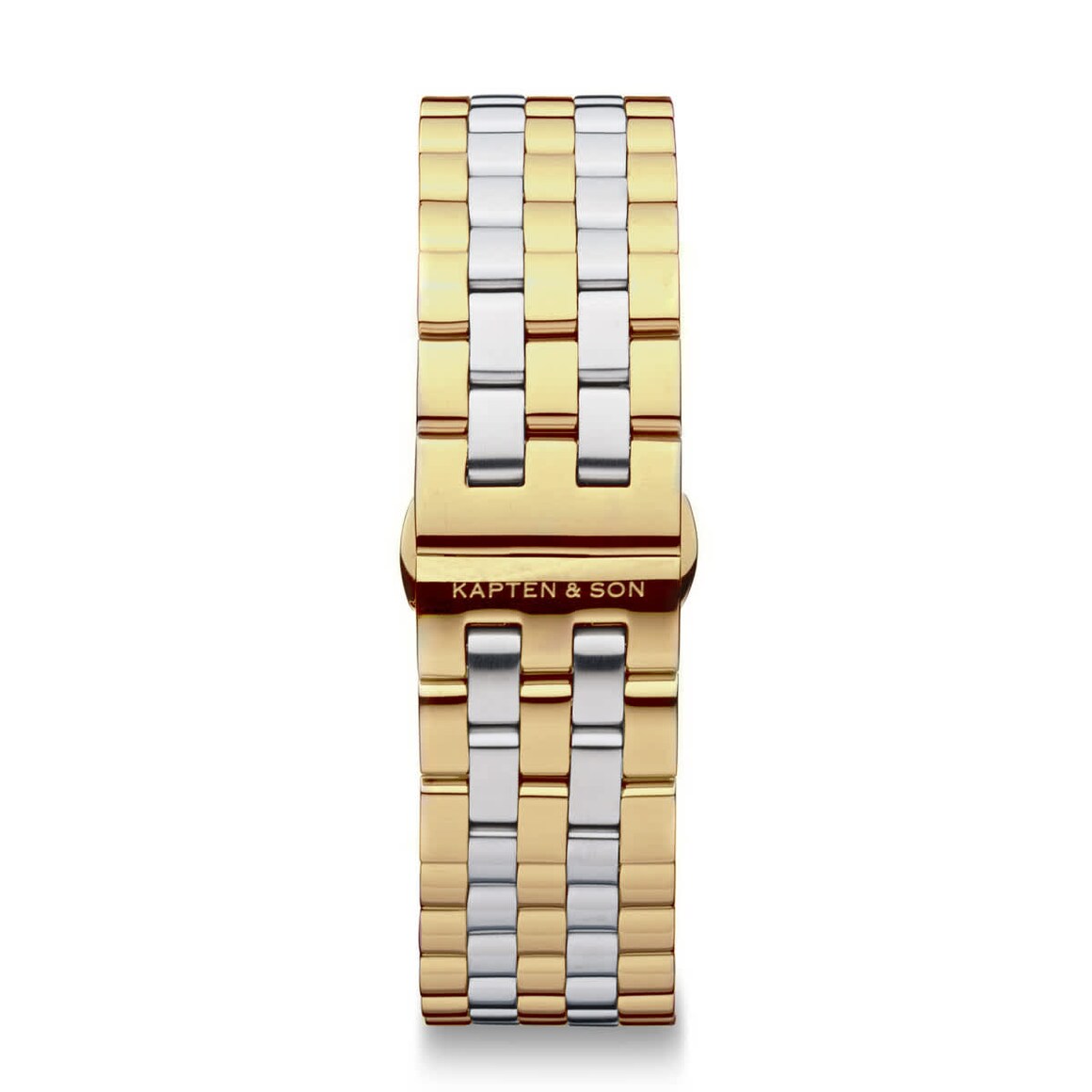 Kpten & Son Steel Strap Gold Bicolor